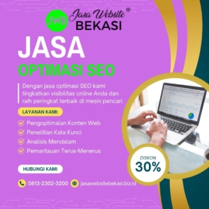Jasa Website Kota Bekasi Murah